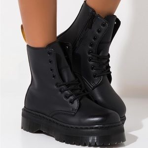 Vegan Doc Marten Platform boots